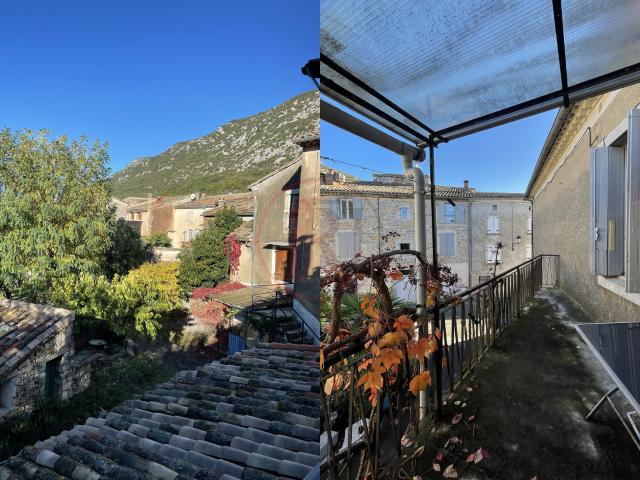 Maison de maître + Bâtiments à rénover avec cour et garage