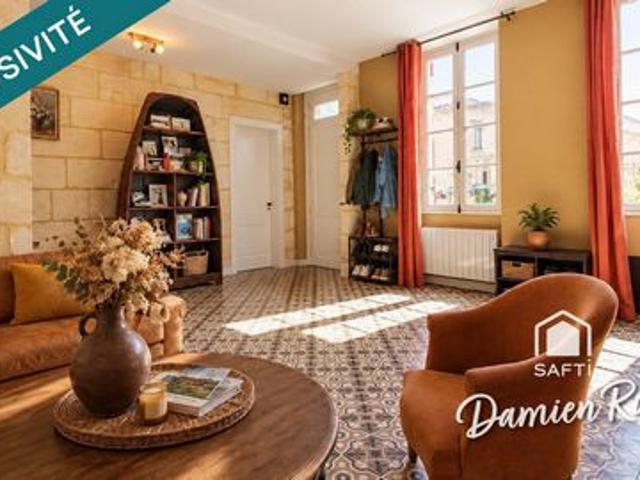 Maison de maître en pierre de 190 m² au cœur de Lamarque