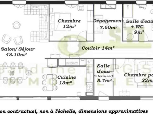 Maison de plain pied 147m² Sainte Geneviève des Bois