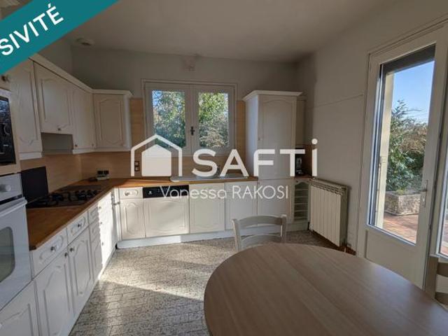Maison de plain pied 150 m² 3 chambres 5000 m² de jardin et 250 m² hangar