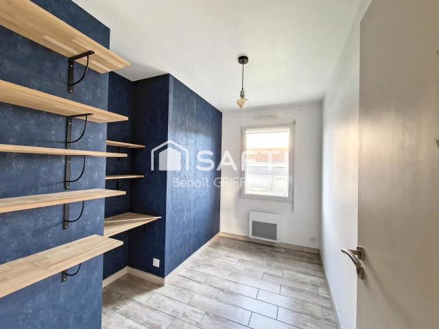 MAISON DE PLAIN PIED 2CH 1 BUREAU ET GARAGE