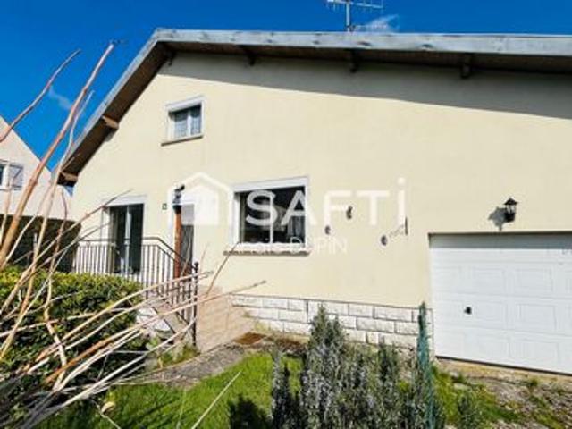 Maison de plain pied, 3 chambres, proche de Laon