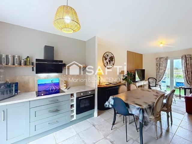 Maison de plain pied T3 de 60m² avec jardin et piscine 60m² Saint Paul de Fenouillet