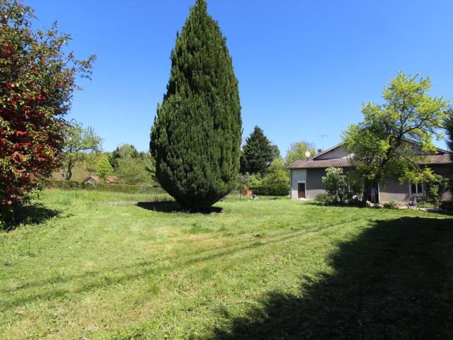 Maison de plain pied, terrain, 3 chambres, garage