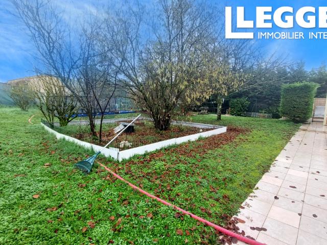 Idéalement située, maison de plain pied vendue louée, avec garage et jardin. Toutes commodités à pied