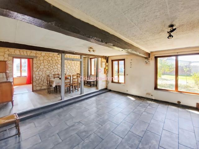 Maison de plain pied à Guiscard – 70 m² habitables – Terrain 1700 m²
