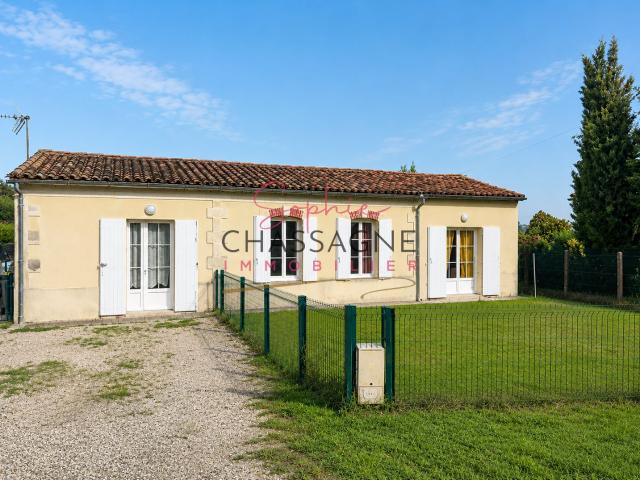 Maison de plain pied à 5 min de Branne 102m² Branne