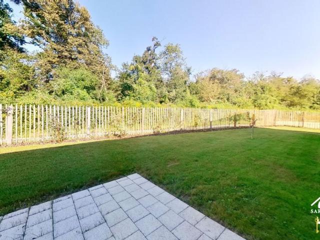 Maison de plain pied, accès PMR, terrasse, jardin, garage
