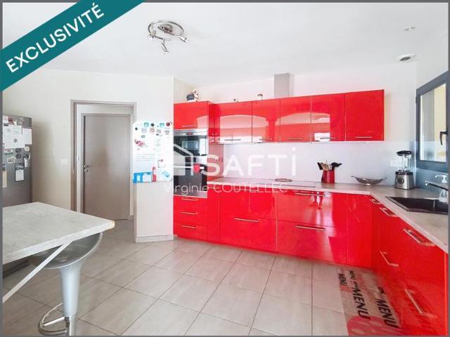 Maison de plain pied aux beaux volumes