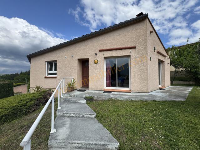 Maison de plain pied avec garage 100m² Quillan