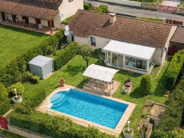 Maison de plain pied avec piscine 105m² Cazals
