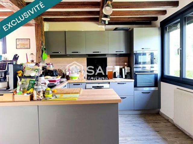 Maison de plain pied avec sous sol complet et dépendances — Neufmoulin