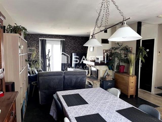 Maison de plain pied avec sous sol total