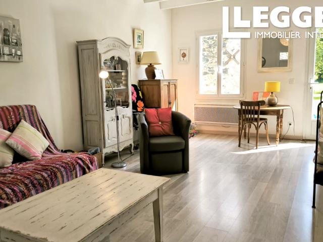 Maison de plain pied avec 2 chambres, idéale résidence principale ou secondaire