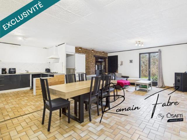 Maison de plain pied avec 4 chambres et beau terrain au calme Travaux de rénovation à prévoir
