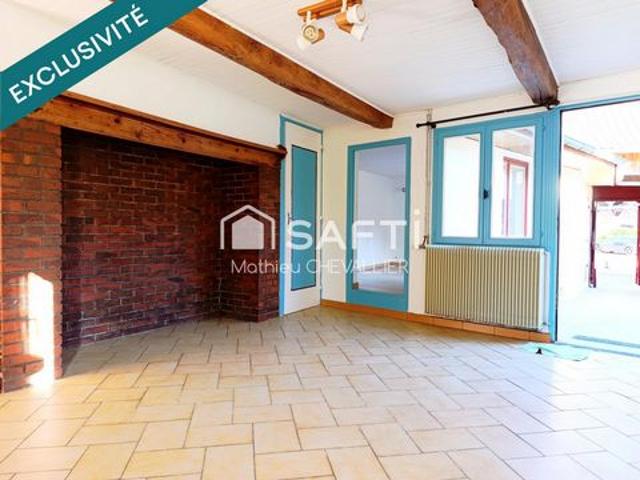 Maison de plain pied de 74 m² avec jardin