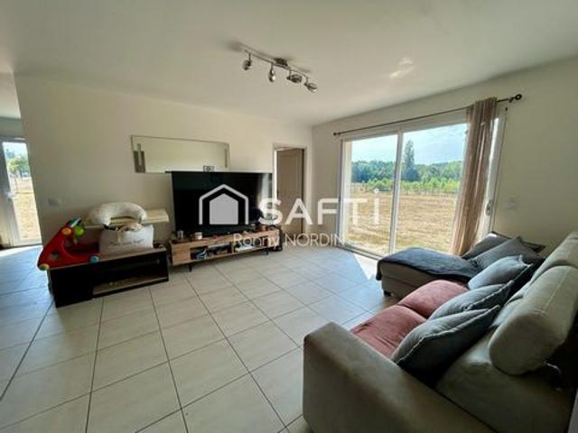 Maison de plain pied de 99 m2 4 chambres