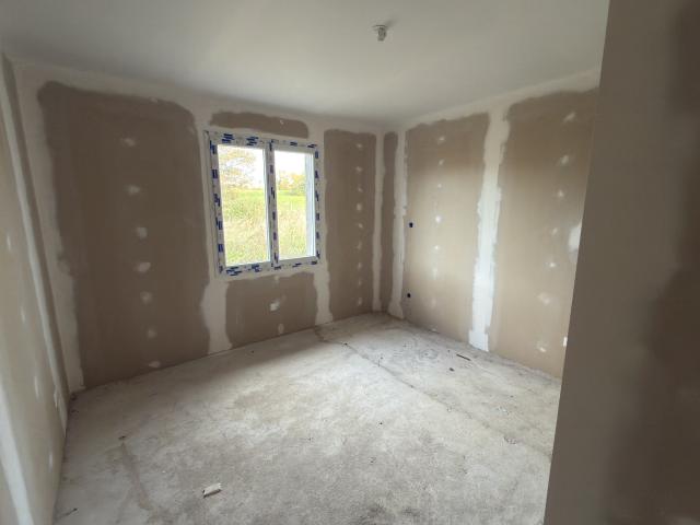 Maison de plain pied en construction