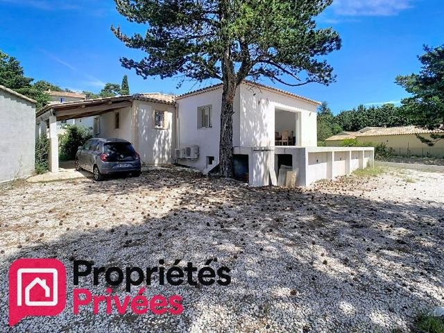 Maison de plain pied prête à vivre avec vue exceptionnelle sur la Sainte Baume