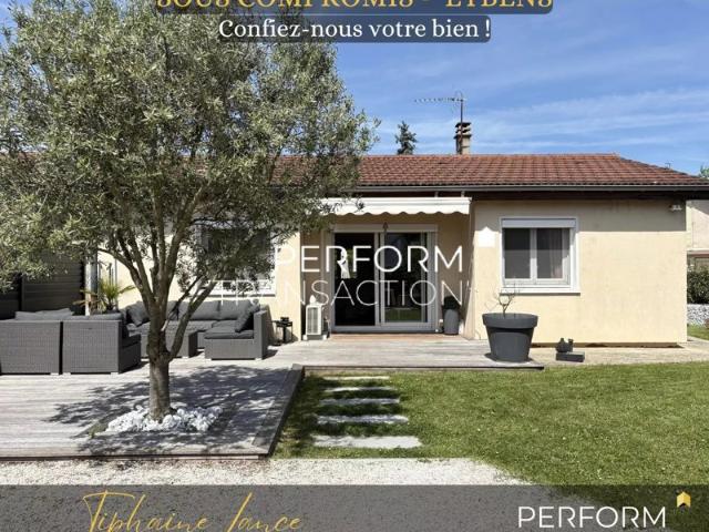 Maison de plain pied rénovée avec jardin Bel Air à Eybens