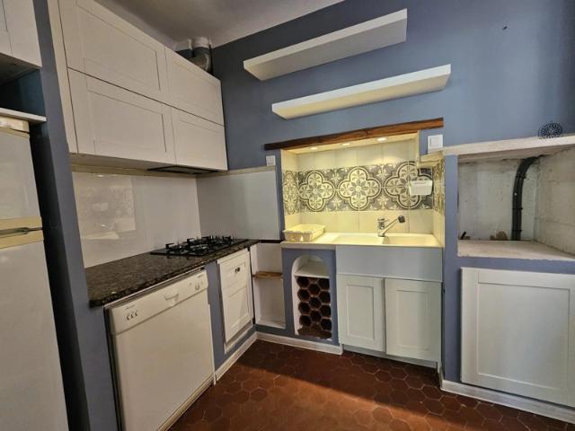 Maison de village 4 pièces en duplex avec climatisation et poêle à granulés