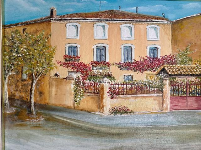 Centre village maison familiale avec jardin à 3 mn de l'auto. 180m² Gignac