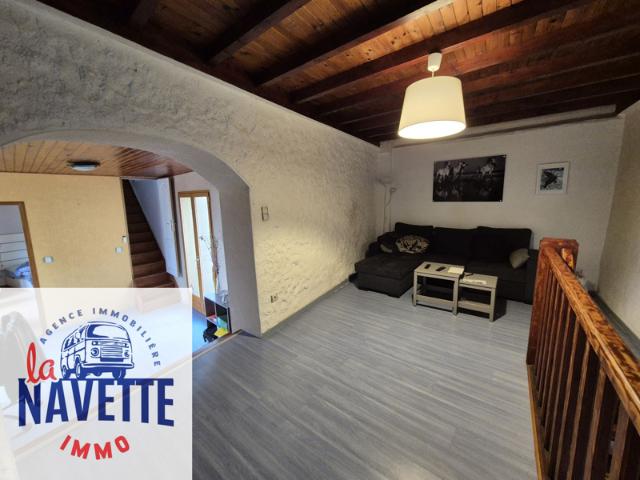 Maison de village 3 pièces avec garage et terrasse
