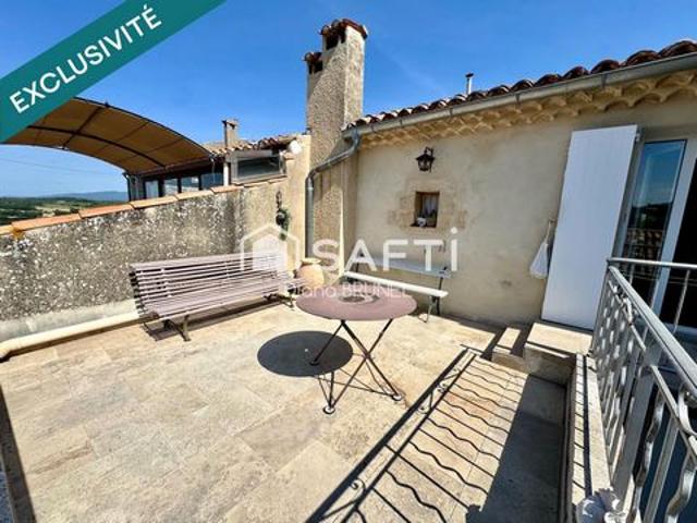 Maison de village, terrasse, sous sol, garage,cour