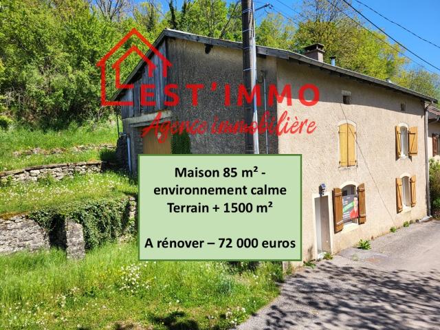 Maison de village à Valfroicourt 85 m2