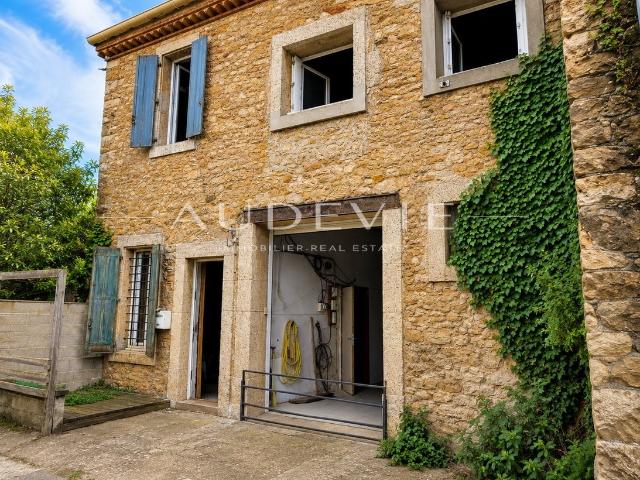 Maison de village avec grand garage 170m² Saint André de Roquelongue