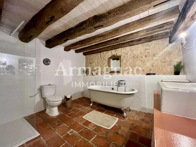Maison de village avec jardin 162m² Eauze
