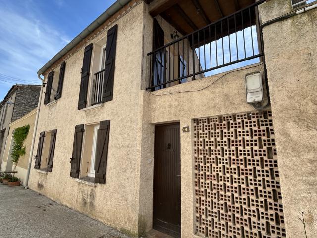 maison de village centre bram avec cour interieur