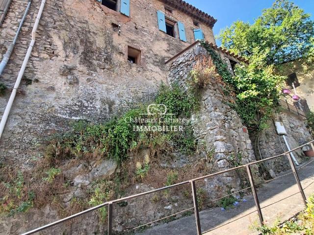 Maison de village en pierre T5 à Duilhac sous Peyrepertuse. 103m² Duilhac sous Peyrepertuse