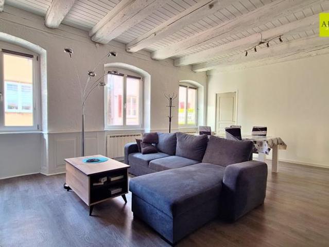 Maison de ville 114 m2 avec cour fermée à Rouffach