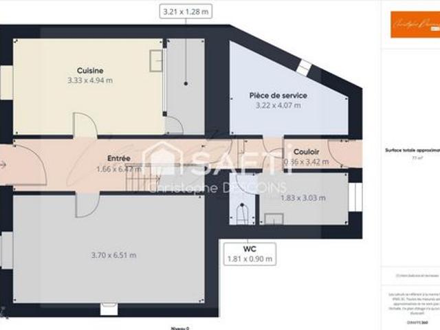 Maison de ville 115 m² – Martigné sur Mayenne