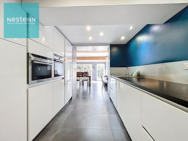 Maison de ville à vendre, 4 chambres, jardin centre Villefra. 117m² Villefranche de Lauragais