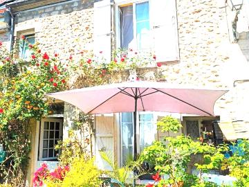 Maison de ville avec charme, deux chambres, 60 m2.