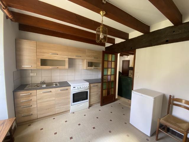 Maison de ville avec garage et terrain non attenant