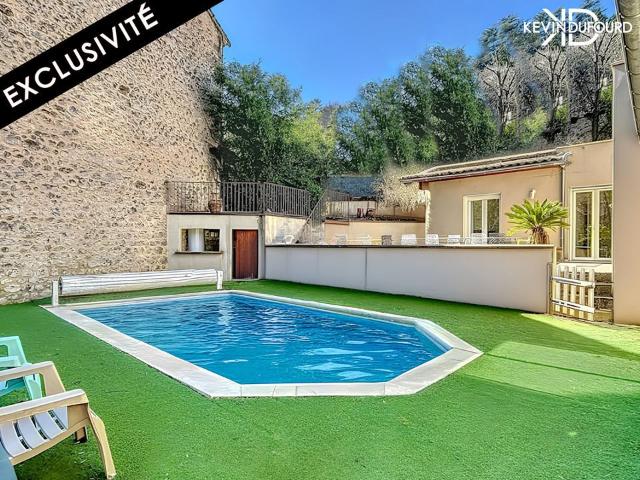 Maison de ville de 180m² sur un terrain de 350m² à Vals Les 180m² Vals les Bains