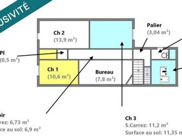 Maison de ville rare avec rooftop – Aubervilliers
