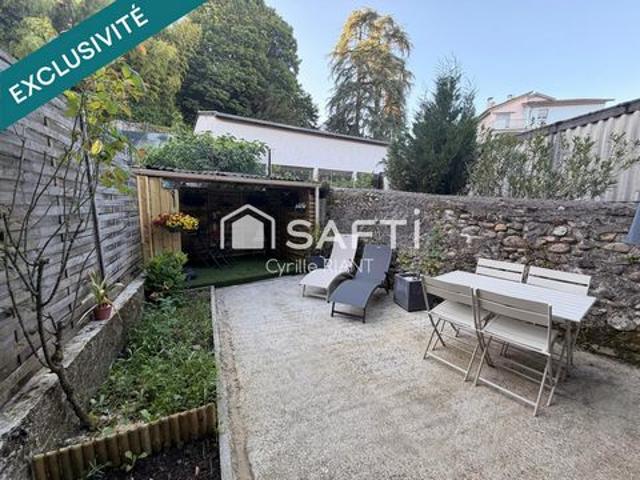 Maison de ville rénovée 113 m² avec jardin