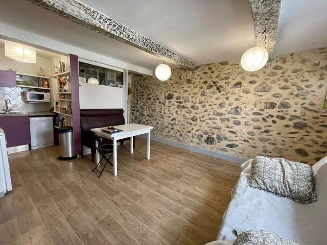 Maison de ville T3 meublée avec toit terrasse