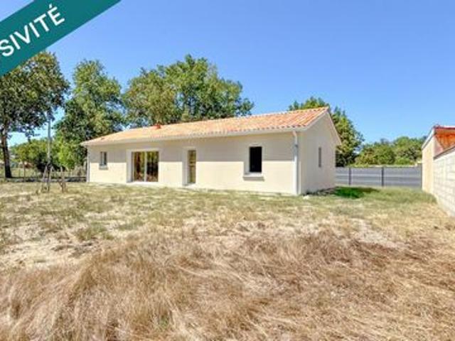 Maison déjà construite, à terminer d’aménager !