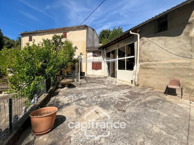 Maison d'environ 120 m2 avec plus de 2,2 hectares de terrain et un potentiel d'agrandissement exceptionnel – Saint Jean de Muzols