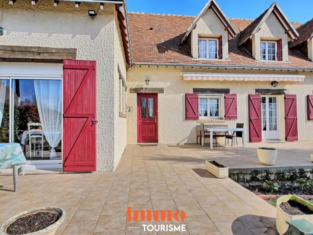 Maison d'hôtes sur la Vélo route Coeur de France et à 10min 200m² Saint Aignan