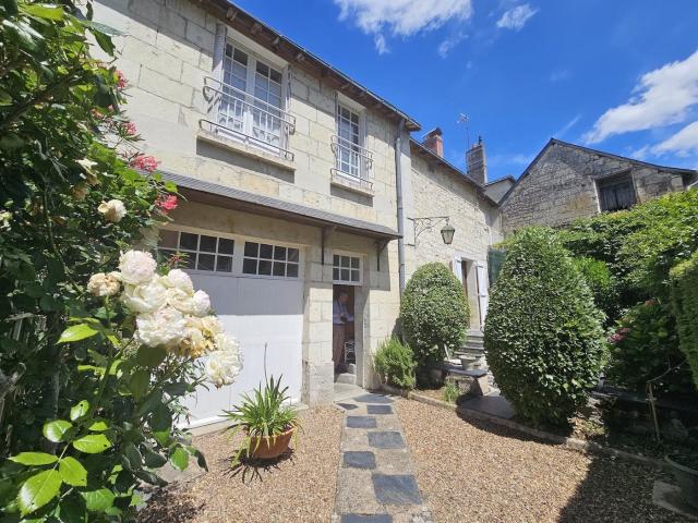Maison en bord de Loire région Saumur 173m² Montsoreau