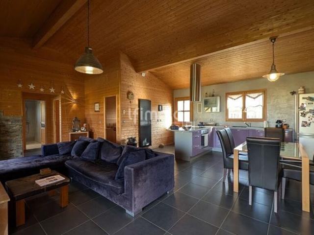 Maison en ossature bois Plain pied jardin