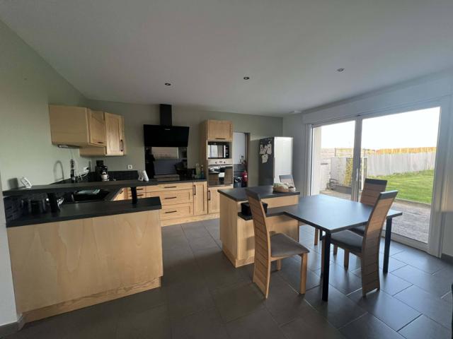 Maison en semi plain pied individuelle, 3 chambres, terrain