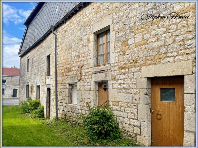 Maison en pierre à rénover – Fort potentiel – Thin le Moutier 08