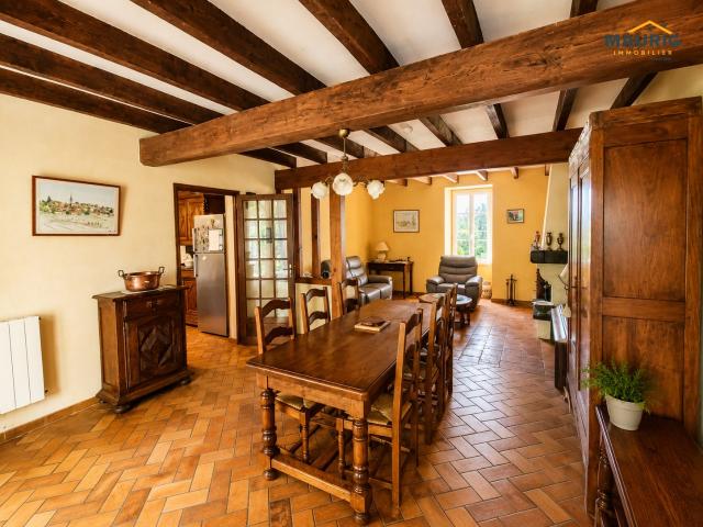 Maison en pierre de plain pied